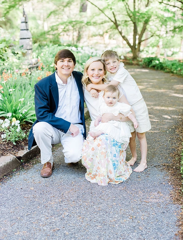 Dr. Chase Taylor Mobile dentist at Hollon and Taylor Dental with family